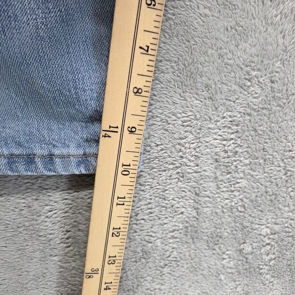 Levis‎ 505 Shorts Mens 36 Regular Straight Dad Jorts Mid Rise Light Wash Denim